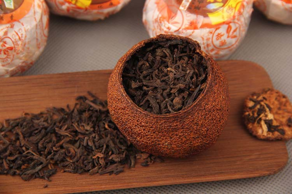 Pu-erh Tea Ripe Tea Citrus Pu-erh Tea Aged Orange Pu Tea Orange Pu Date Aroma