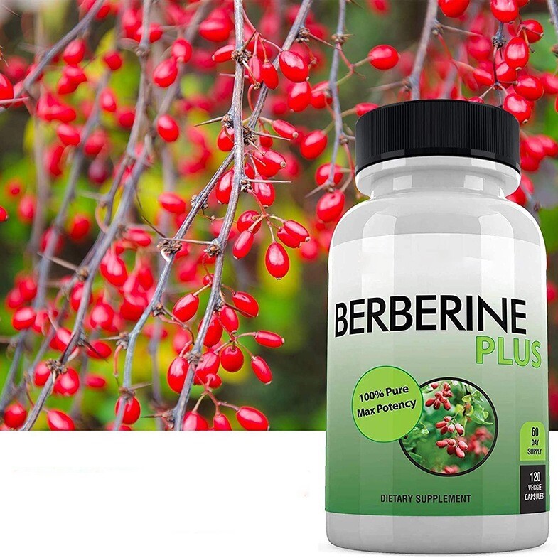 2 Flaschen Pillen Blutzucker Support Supplement 1200mg Berberin Zimt Extrakt Main image