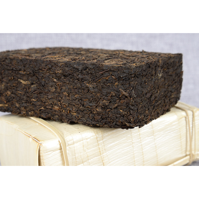 Pu'er Tea Bamboo Shoot Shell Packing Health Care 250g/8.8oz Premium Ripe Brick