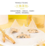 Ginseng Oolong Tea 30 Bags Triangle Fruit Blend for Milk Tea Shop