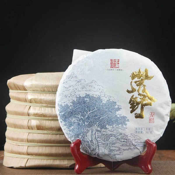 Yunnan Highland Puerh Tea 357g Pure Tree Sheng Cha Premium Raw Puer Cake