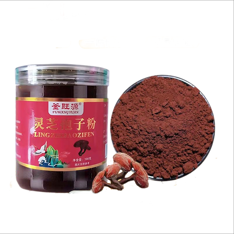Changbai Mountain Ganoderma Spores Powder Basswood Ganoderma Spores Powder 100g Main image