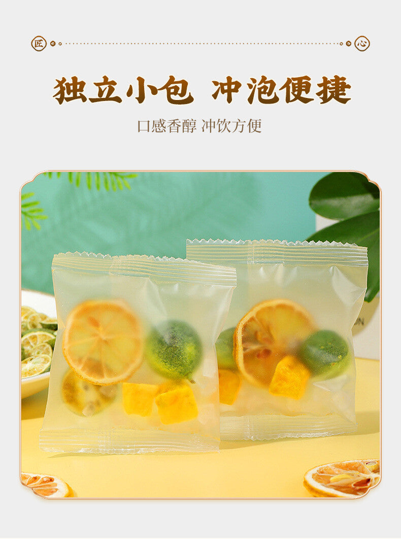 Lemon Passion Fruit Green Tangerine Herbal Tea Summer Fruit Blend