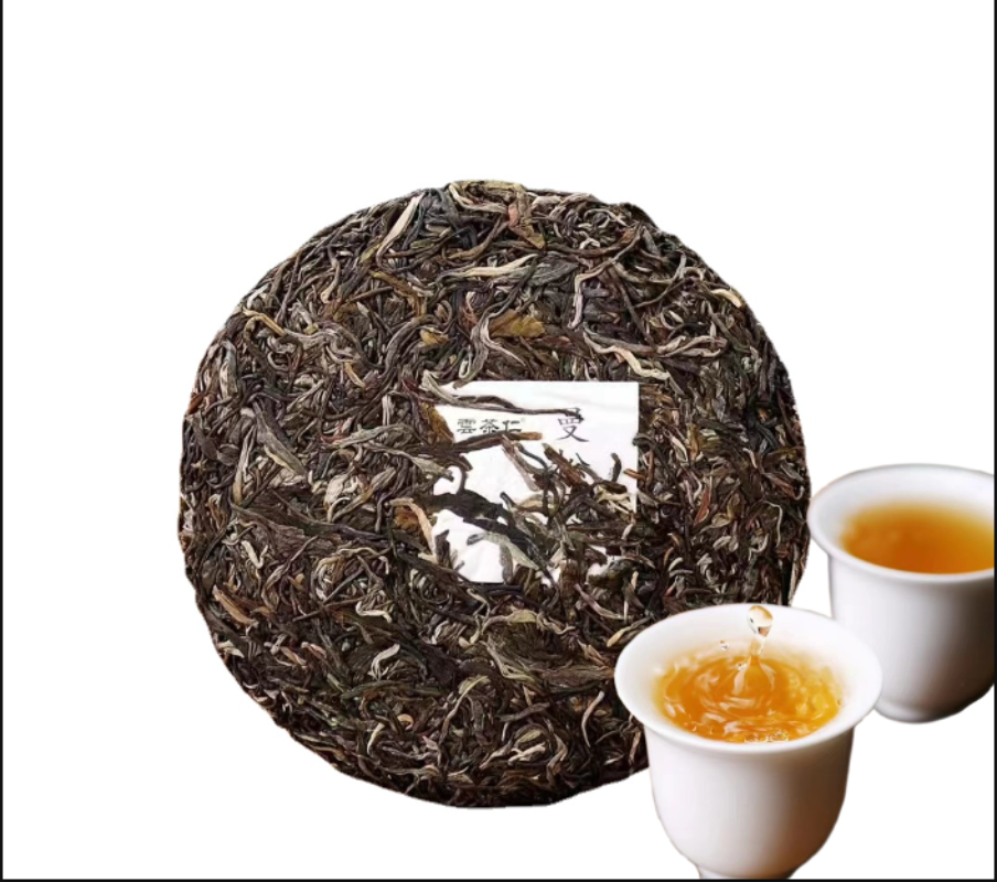 Yunnan Tea Banna Prince Mountain Manzon Pu'er Tea Raw Tea 357g Cake Tea