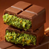 Dubai Pistachio Chocolate with Pure Cocoa Butter 🍫 Popular Snack Recommendation