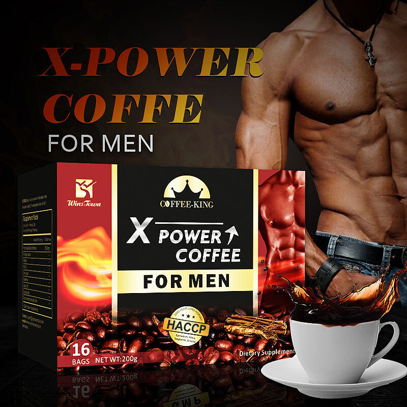 X Power Coffee Energy Coffee for Men Kidney Tonifying 12.5g/bag*16 Bags Secondary image