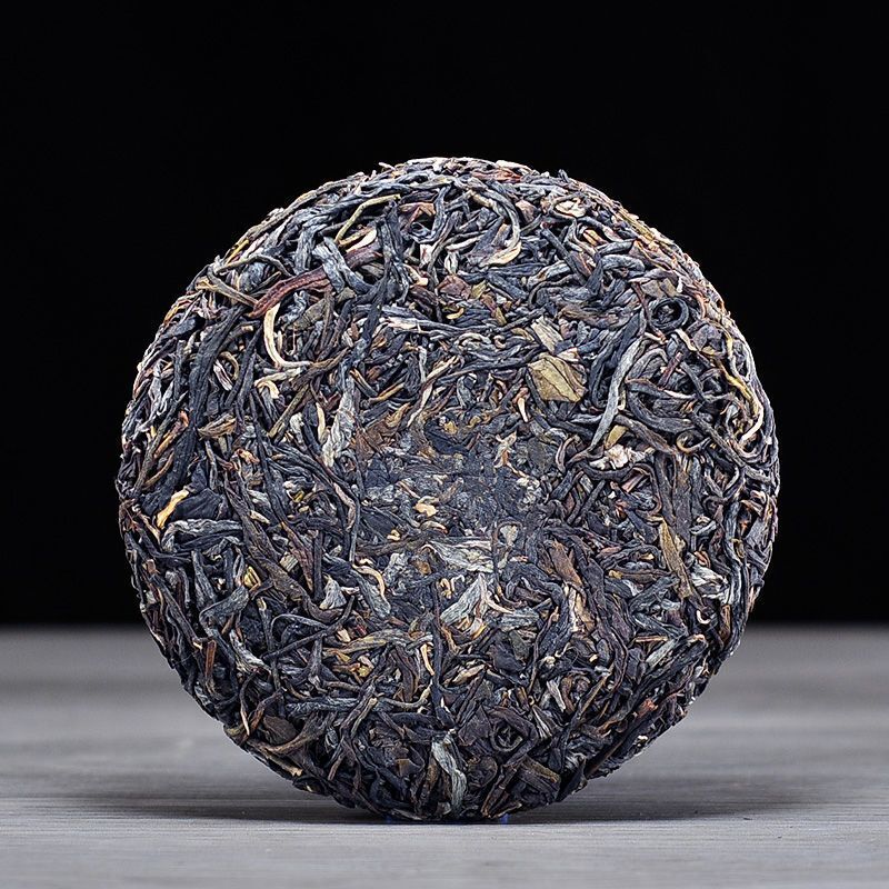 Scrape Wind Walled Puerh Raw Tea Yiwu Tea District Seven Son Cake Tea 357g Cake