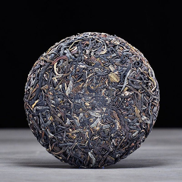 Scrape Wind Walled Puerh Raw Tea Yiwu Tea District Seven Son Cake Tea 357g Cake
