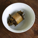 Yunnan ripe Pu erh tea Supreme Bamboo Bingdao Ancient Puer Digestive Aid