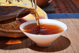 357g Yunnan Pu'er Ripe Tea Cake Banzhang Golden Bud Ripe Tea Palace Tea Cake