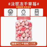 Yogurt Bites Fruit Snack 170g Can Freeze-Dried Strawberry with Chocolate
