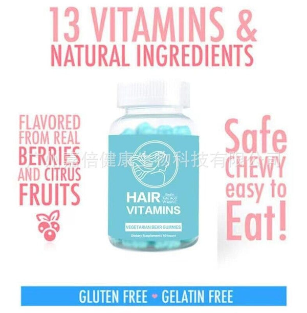 Hair Vitamins Gummies Hair Vitamins Gummies Bear Gummies