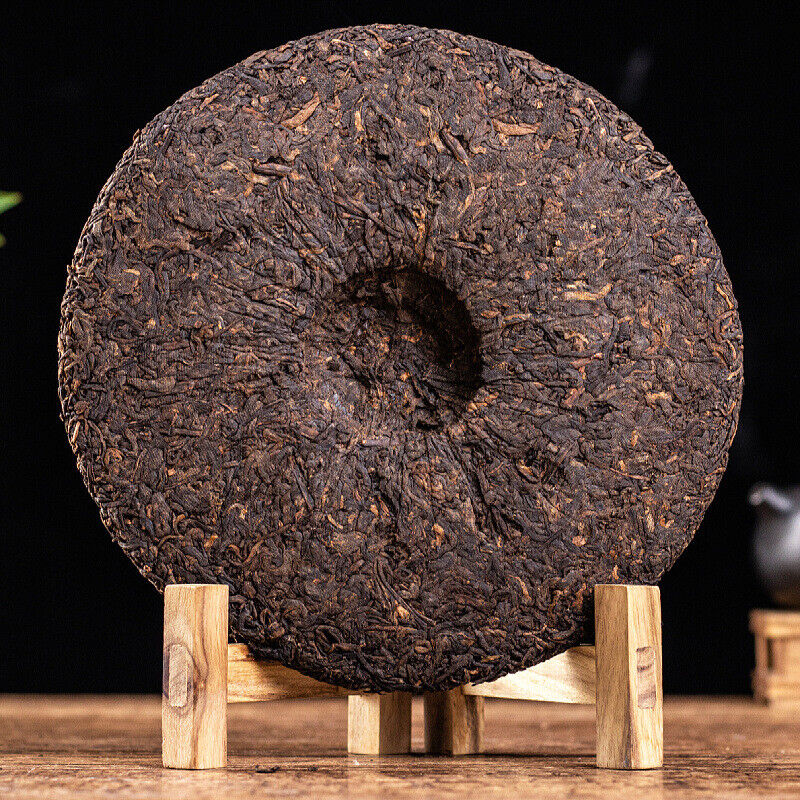 Pu'er Tea Ripe Tea Brown Mellow Aroma Brown Mountain Ripe Tea Menghai Tea 357g