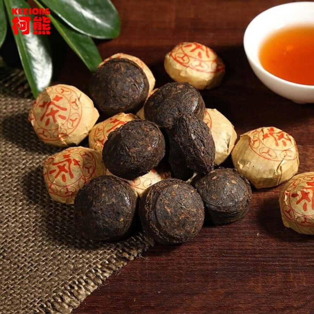 Yunnan Cooked Puerh Tea 250g Organic Mini Tuo Cakes Premium Health Support Main image