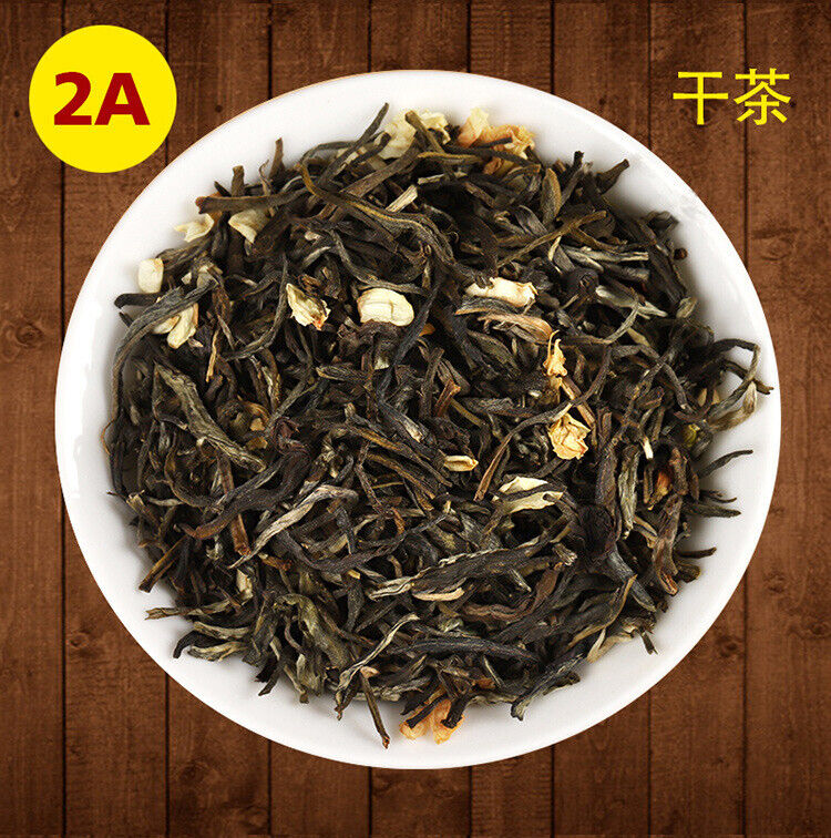 Jasmine Tea Green Tea Leaves Bulk New Tea 飘雪小针王儿女环白毫 500g