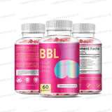 Women's Butt Lifting Soft Candy BBL Gummies 60 Pills Sugar Free Gum Vegan