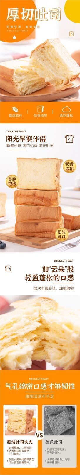 Simple and convenient, chocolate thick cut toast - boxed breakfast cake