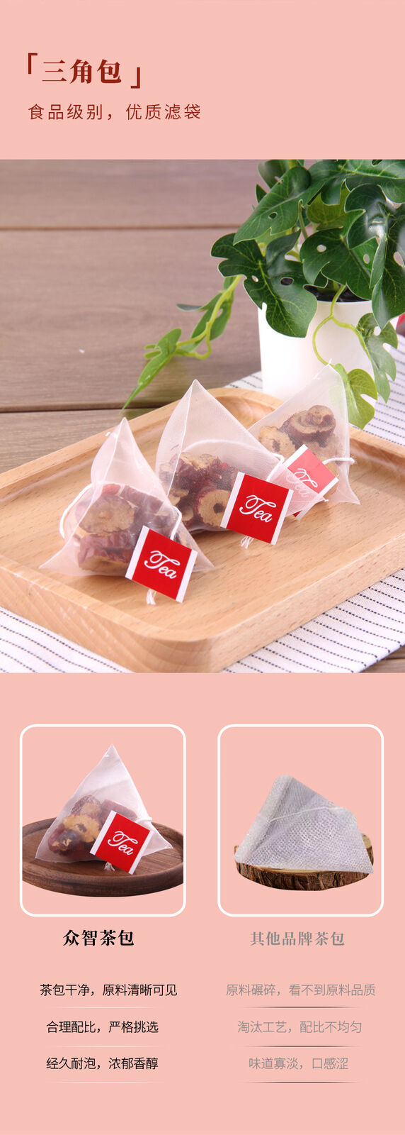 Customized Tea Longan, Red Dates, Goji Berry Tea Combination Tea Bag Brewing Tea