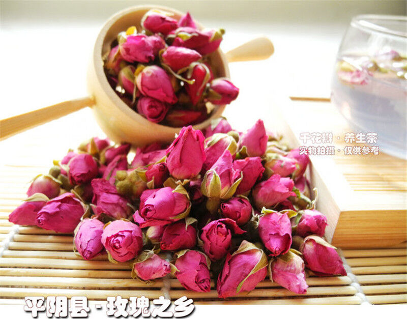 50g Flower Tea Herbal Tea Rose Bud Tea Fragrant Dried Rose China Health Care Tea Secondary image
