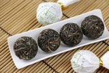 Dragon Pearl Tea Raw Pu-erh Tea White Moonlight White DianhuoTea From 10 pcs.