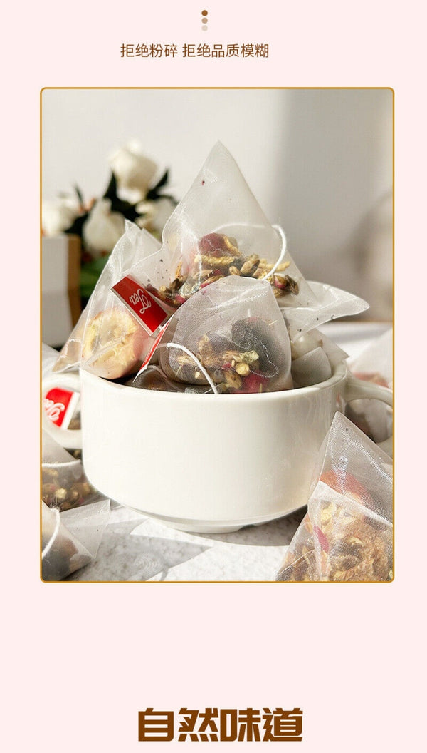 Plum Hawthorn Poria Licorice Mulberry Tangerine Detox Tea