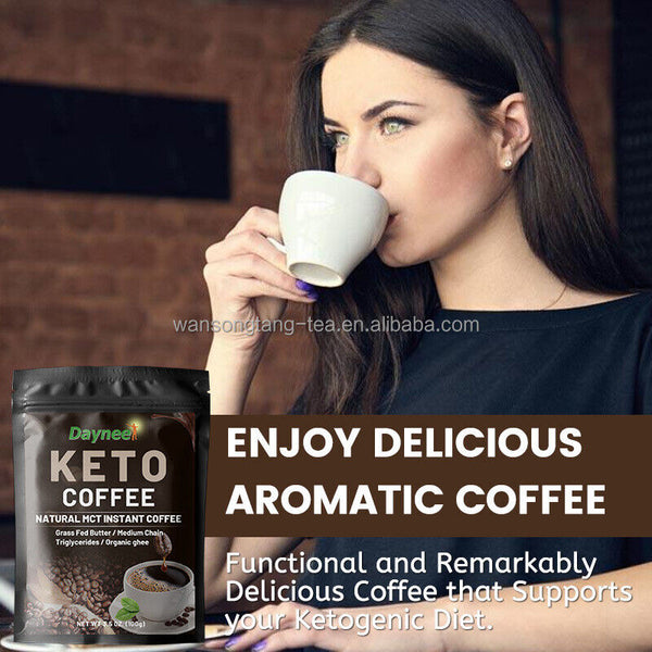 Slimming Coffee Natural Herbs Healthy Weight Loss Keto Instant Coffee 10g*10bags