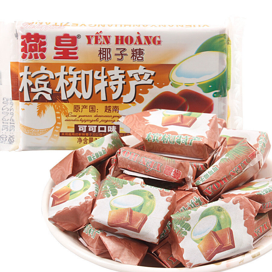 200g Durian Cocoa Milk Flavored Snack Vietnamese Yanhuang Coconut Candy Secondary image