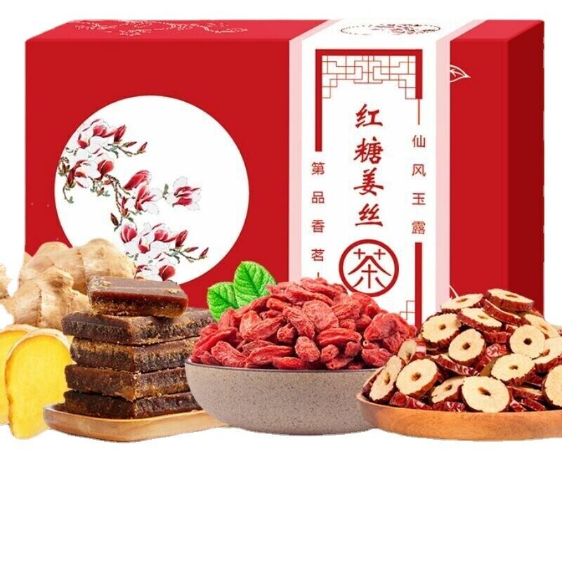 12g*10 Bags Ecology Brown Sugar Ginger Tea Women Health Care Hongtangjiangsicha Secondary image