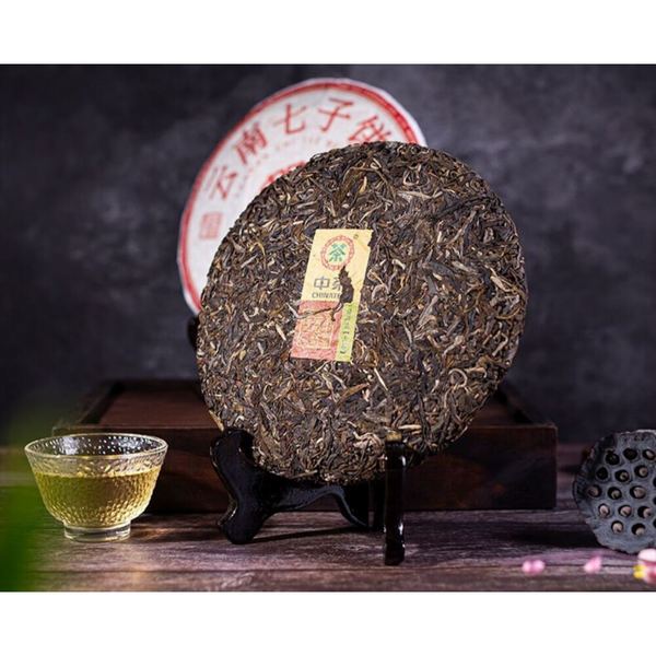 Zhong Cha 7741 Yunnan Chi Tse Beeng Cha Puer Pu'er Pu-erhChaCake 357g