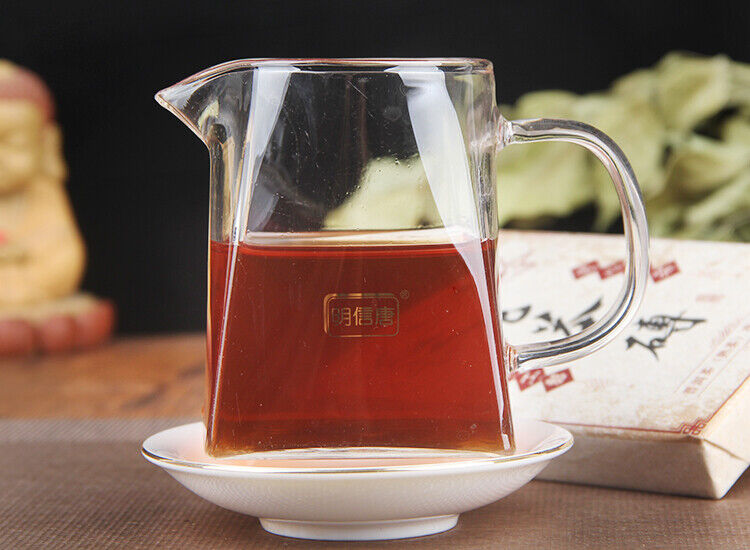 Pu'er Tea 200g Made of Aged Raw Materials, Aged Pu'er Tea Bricks Ripe Tea Brick
