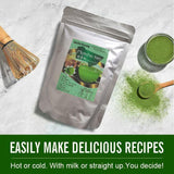 Organic Matcha Powder, No Additives, Retains Original Tea Aroma in bags