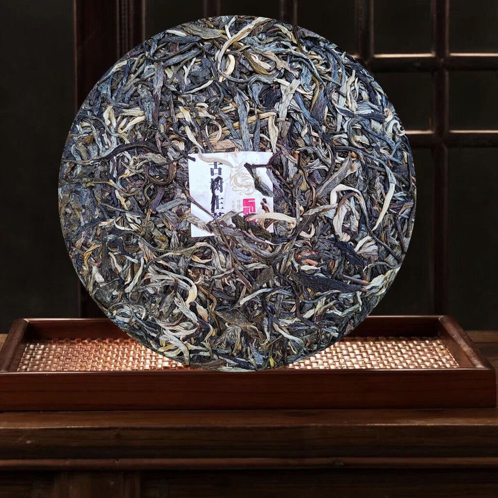Zhang Jia San Team High-end Puerh Tea Raw Tea Pure Dry Storage 357g/12.59oz