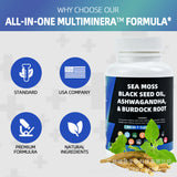 SEA MOSS CAPSULE ALL IN ONE MULTIMINTERAL NATURAL HEALTH CARE