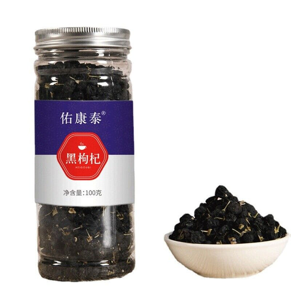 New Wild Chinese Black Wolfberry Goji Berry Grade A Black Wolfberry 100g