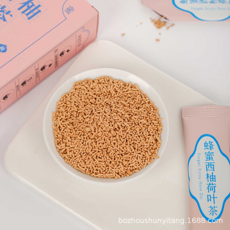 Honey Grapefruit Lotus Leaf Juice Solid Drink Granule Drink Fruit Tea 120g