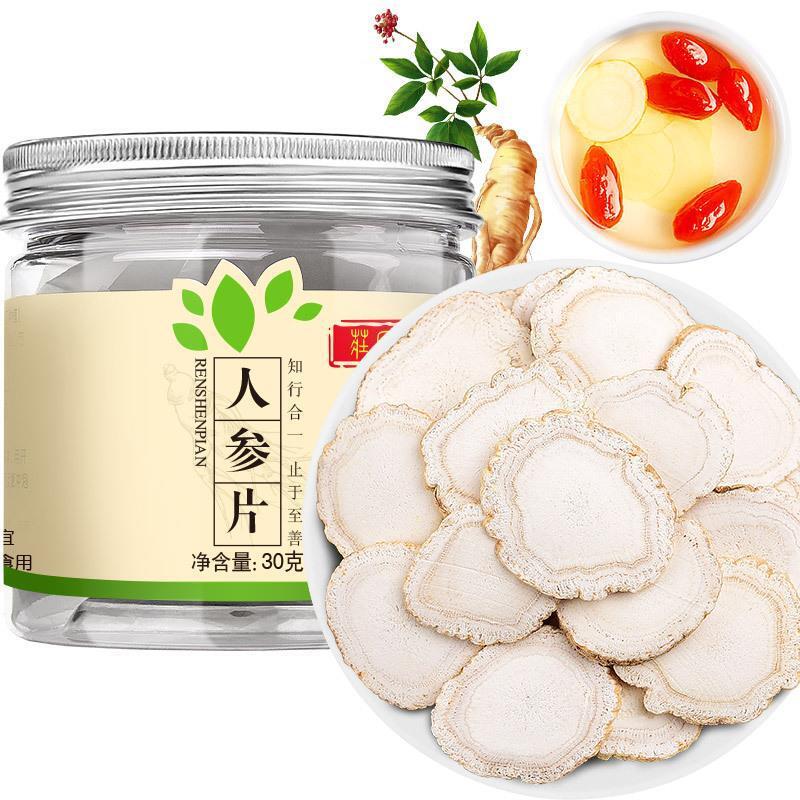 Ginseng Slice Health Tea 30g Changbai Mountain Ginseng Slice Selection Main image