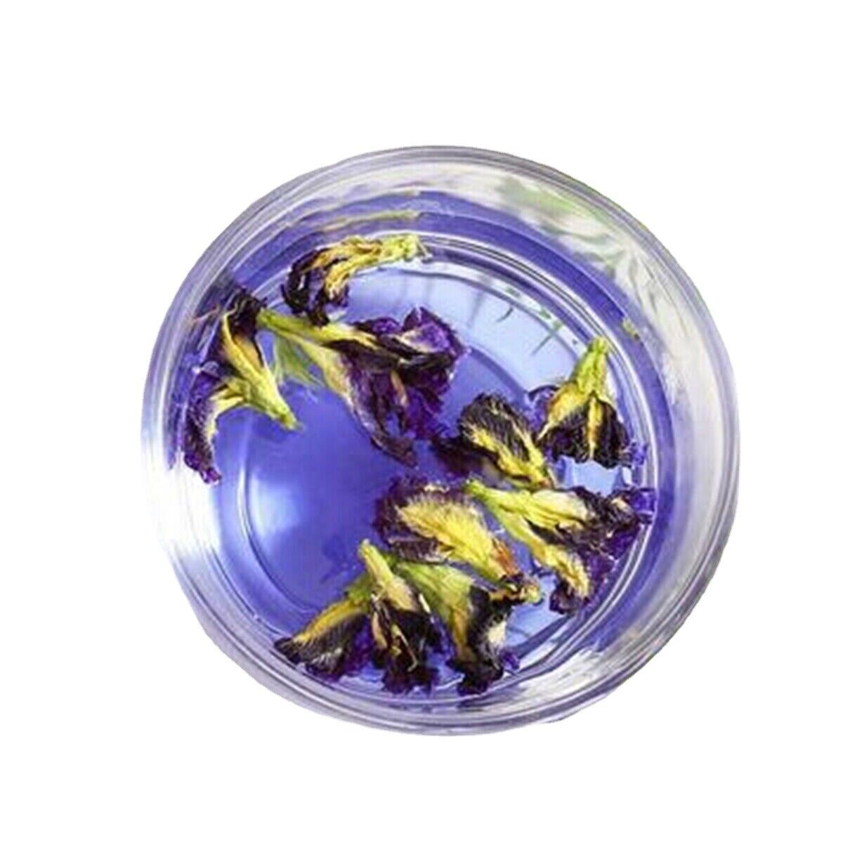 100g Tasty Clitoria Ternatea Tee China Blütentee Blauer Schmetterlingsblütentee
