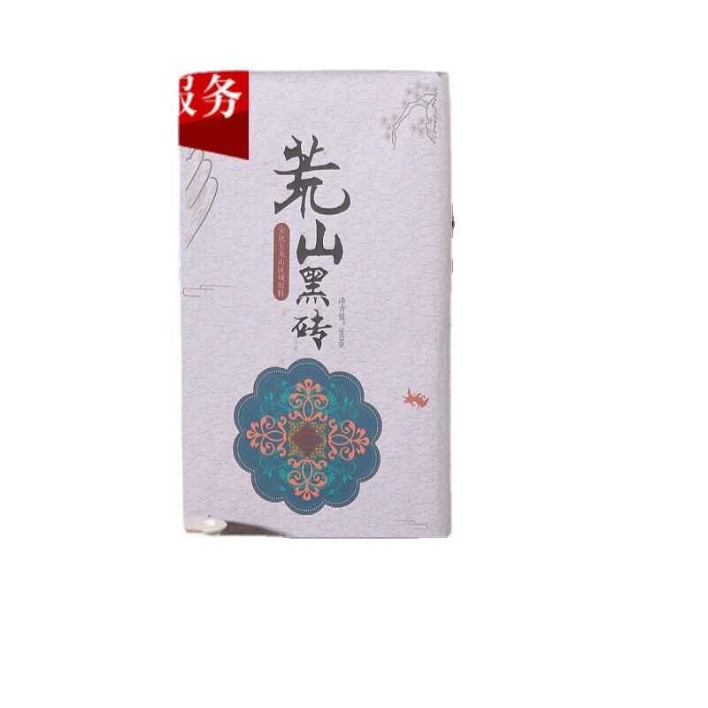 980g Hunan Anhua black tea brick  aged old brick barren mountain black brick Main image