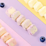 3 Bags Freeze-Dried Yellow Peach with Nuts & Yogurt Cubes 45g Office Snack