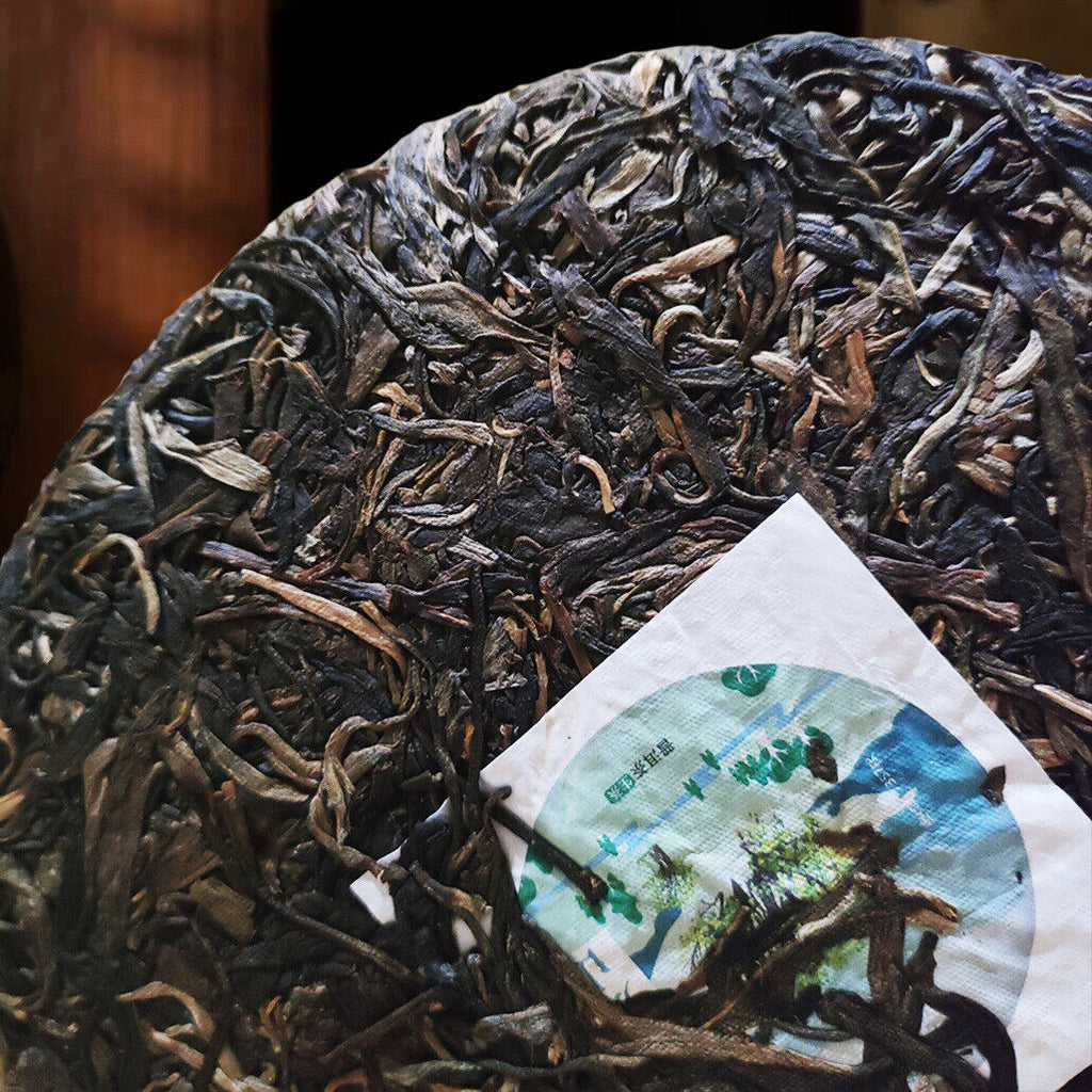 Sleepy Deer Mountain Raw Tea Cha Ma Gu Dao Pu'er Tea High Aroma Sweet Taste 357g