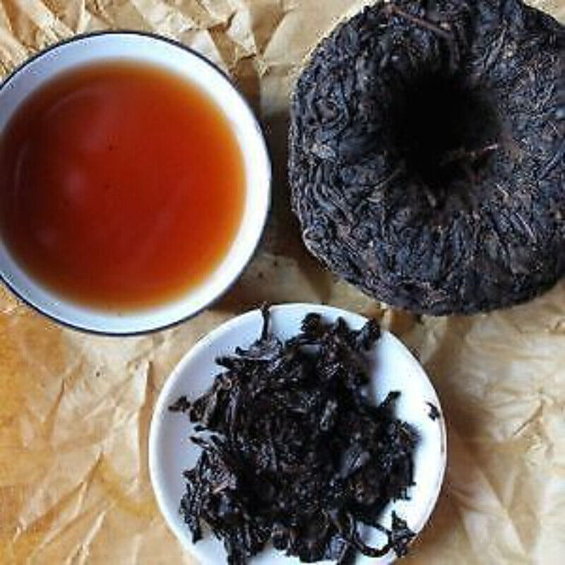 357g Yunnan Old Tree Great Puer Black Tea Jin Iceland Pu'er Cooked Tea Ripe Tea Main image