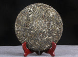 357g Old Tree Puerh Raw Tea Cake Menghai Black Tea 头春茶年传世印级 古树普洱茶生茶勐海黑茶密香