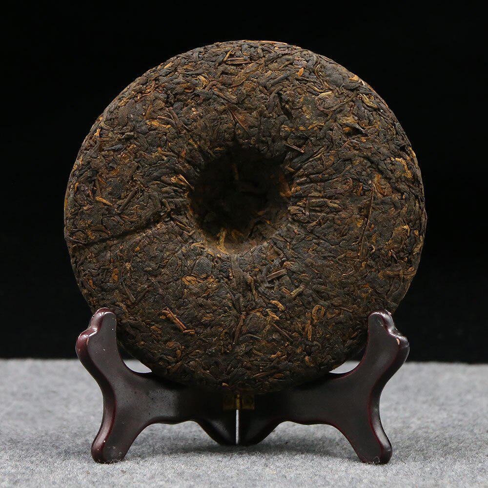 2019Year Collection Ripe Puer Tea,Traditional Handmade Old Tree Shu Puer Tea200g