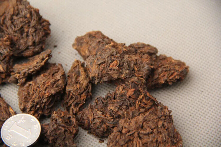 Pu'er Old Tea Head Natural Tuo Super-grade Jinya Menghai Head Cooked 250g