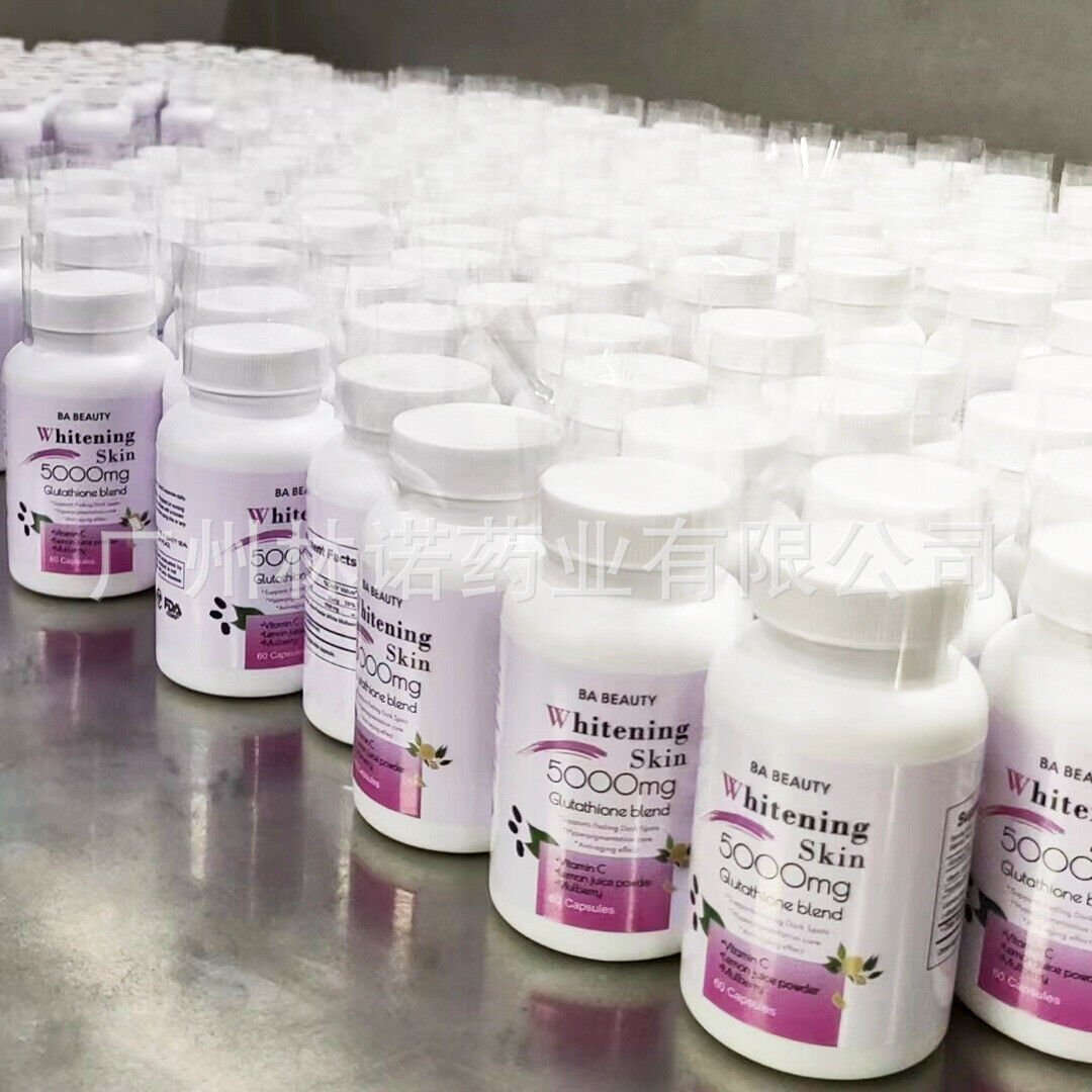 Easy toabsorb Whitening Skin 5000mg capsule|L-GLUTATHIONE PILLS-60/120caps
