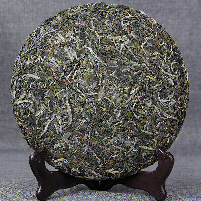 Yunnan Pu'er Green Tea Cake Health Drink 357g Natural Ancient Tree Raw Puerh Tea