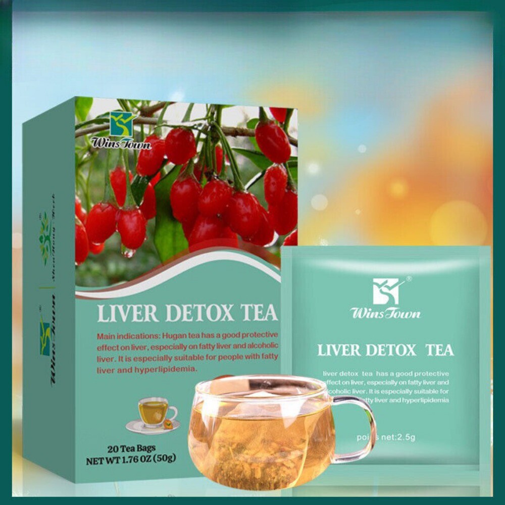 Liver Gantai Health Tea Flower and Fruit Herbal Detox Cleanse Tea Secondary image