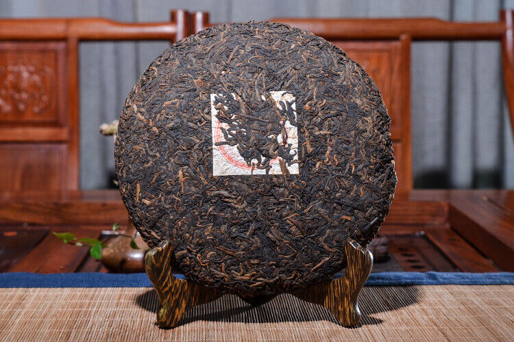 Yunnan Pu'er Tea Yunnan Seven Cakes Tea Ripe Tea 357g Healthy Drink