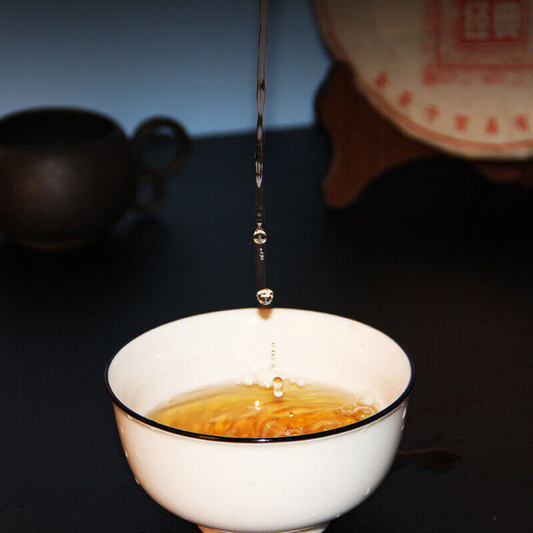 Yunnan Yiwu Pu'er Tea Cake Ancient Tree Raw 357g Pu'er Tea Cake