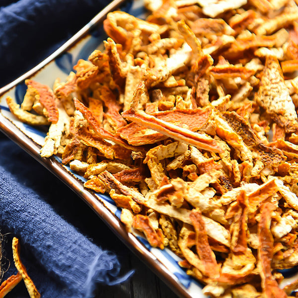 Fruit Tea Dried Orange Peel To Make Syrup of Plum Relieve A Cough Healthy Drink